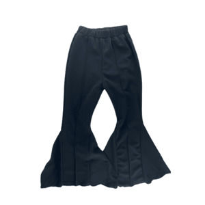 Shein girls black flare pants size 120 and 130